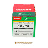 Timco C2 Strong-Fix Multi-Purpose Structural Woodscrews (PZ Double-Countersunk)
