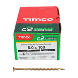 Timco C2 Strong-Fix Multi-Purpose Structural Woodscrews (PZ Double-Countersunk)
