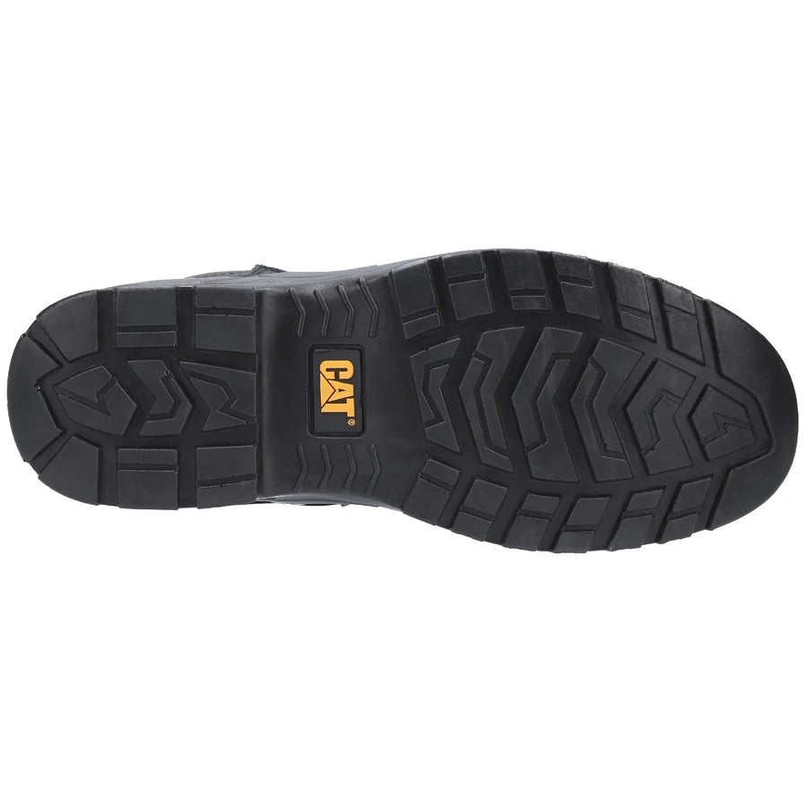 CAT Striver Injected S3 Water Resistant Steel Toe Safety Boots - Black