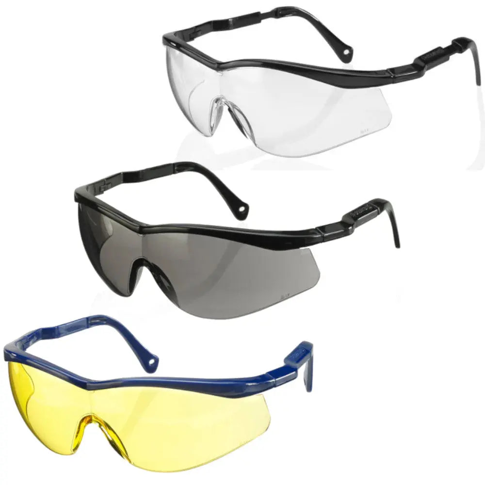 Colorado Safety Glasses Clear, Grey & Yellow Lenses Electro South West Ltd