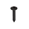 Self Tapping Screws Flange Pozi Drive Black - Pack of 10