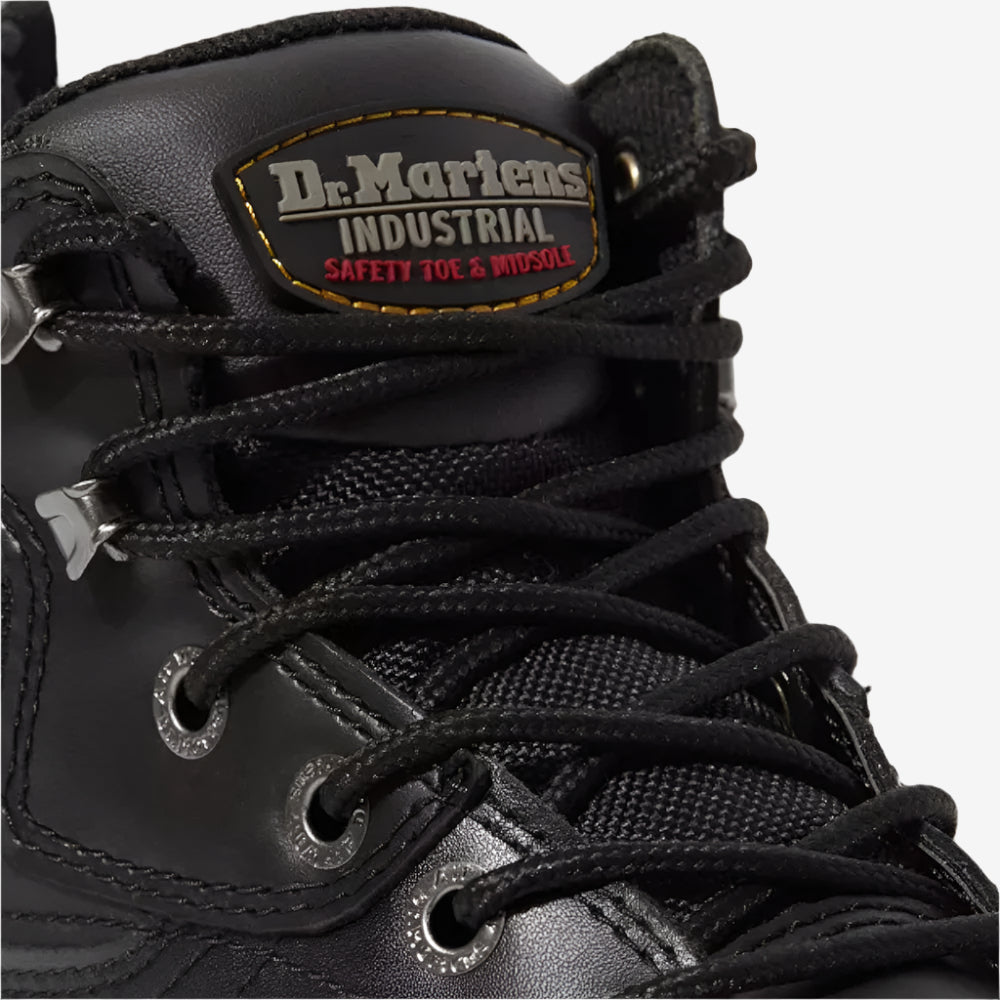 Dr Martens Torness Steel Toe Black Work Boots
