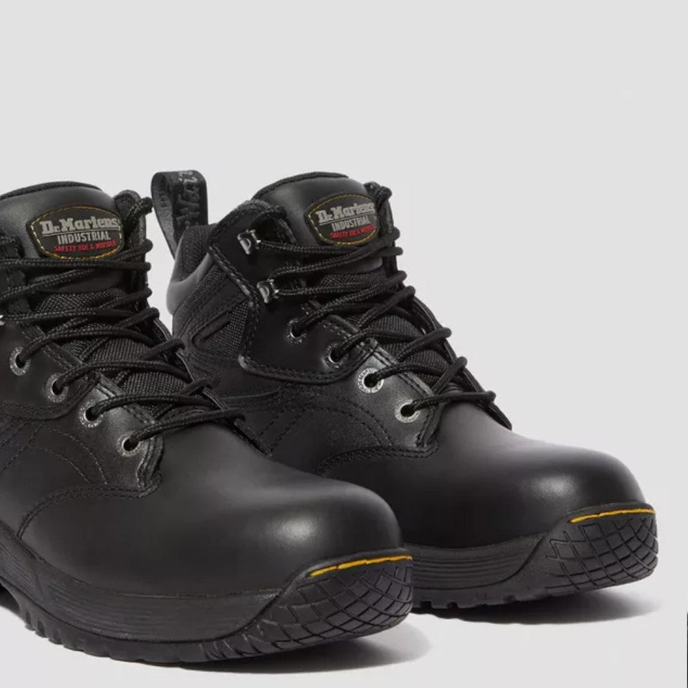 Dr Martens Torness Steel Toe Black Work Boots