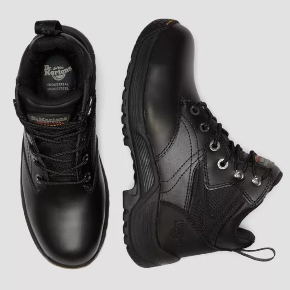 Dr Martens Torness Steel Toe Black Work Boots