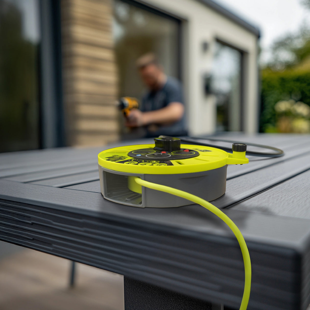 Masterplug Pro-XT 4 Socket 13A Casette Reel 240V