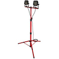 Luceco LED Slim Twin Tripod Work Light, 2 x 15 Watts (2 X 1200lLM) 240v