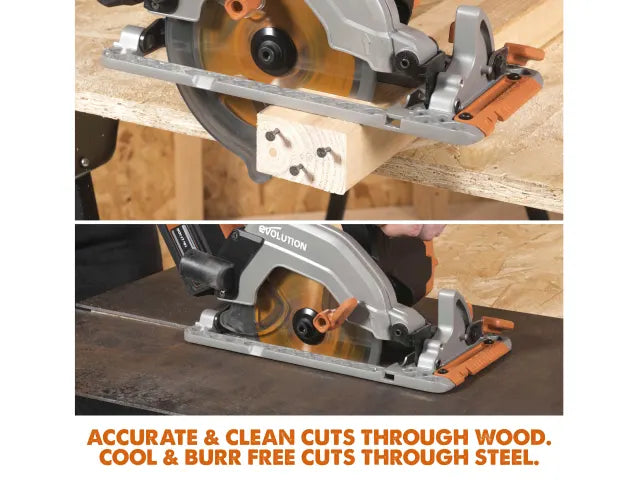 Evolution R165CCS-Li EXT Circular Saw 18v Body Only