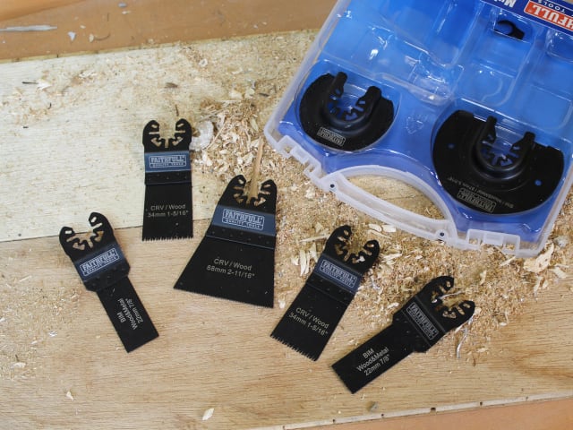 Faithfull 7 Piece Multi-Tool Blade Kit