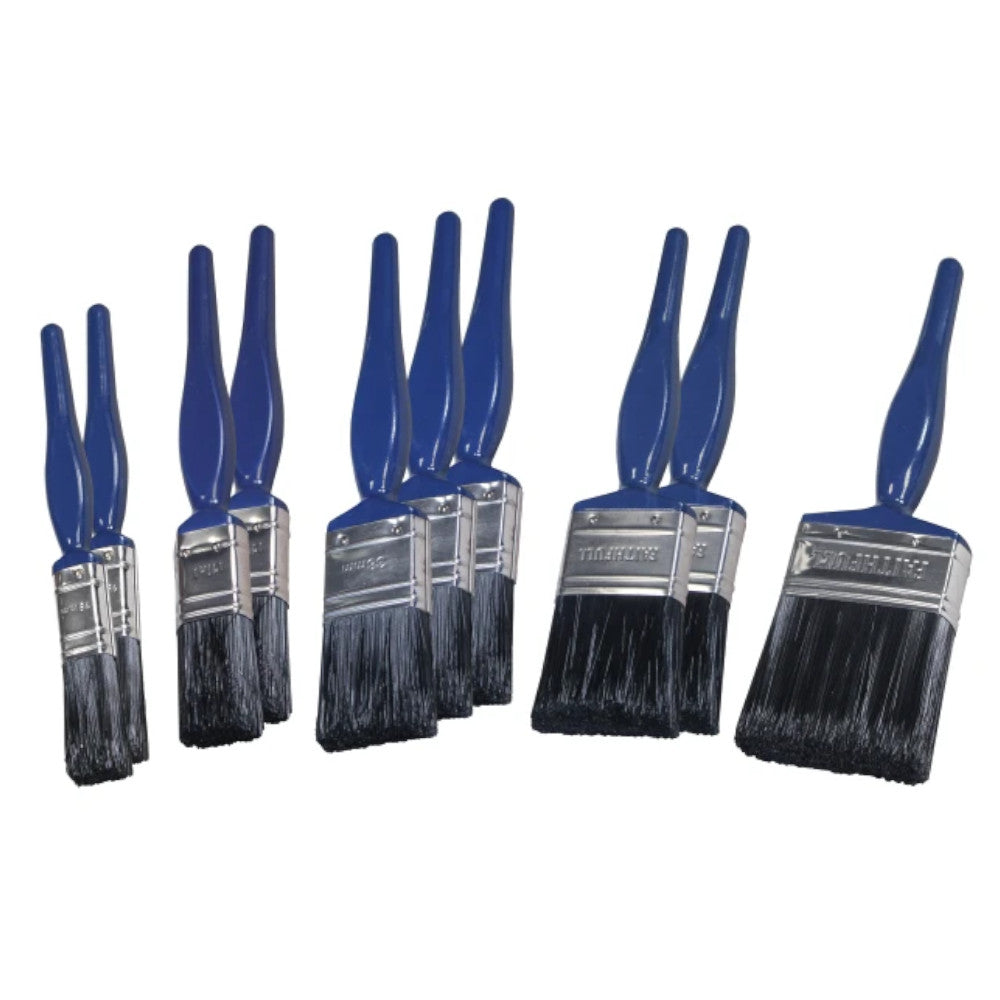 Faithfull Utility Paint Brush Set 10 Piece