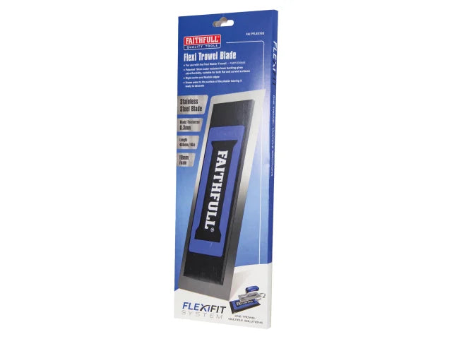 Faithfull Stainless Steel Flexifit Trowel with Foam 16"