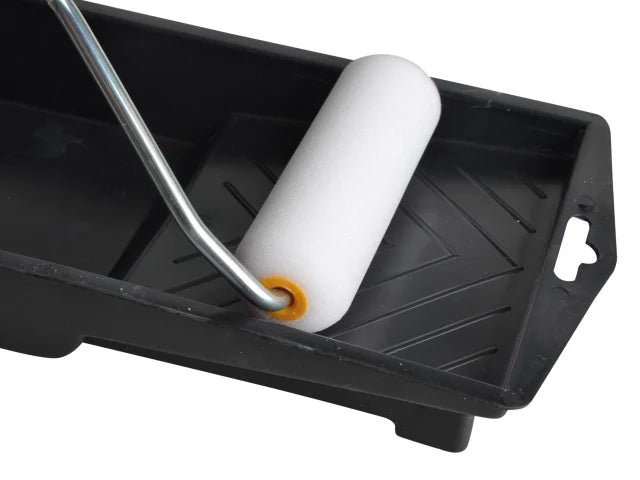 Faithfull Mini Roller Frame, Tray & 2 Roller Refills