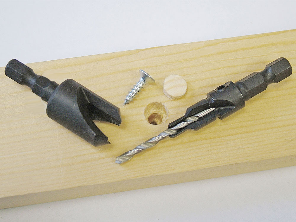 Faithfull Screwsink Set – Drill & Countersink in One (FAISSINKS4)