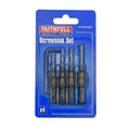 Faithfull Screwsink Set – Drill & Countersink in One (FAISSINKS4)