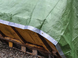 Faithfull Green Tarpaulin 80gsm 5.4x3.6m