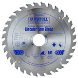 Faithfull 210mm Circular Saw Blade TCT 32T