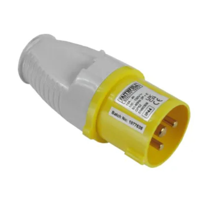 Faithfull Yellow Plug 110V 16A
