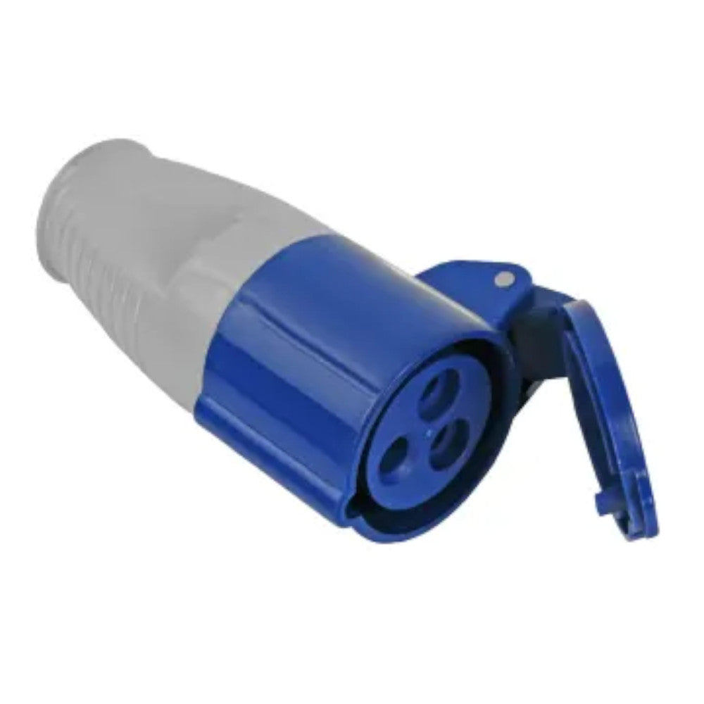 Faithfull Blue Trailing Socket 16A