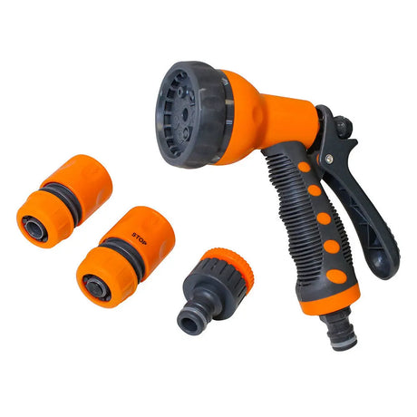 Faithfull FAIHOSE15AV PVC Garden Hose 15M with Fittings and Spray Gun Faithfull