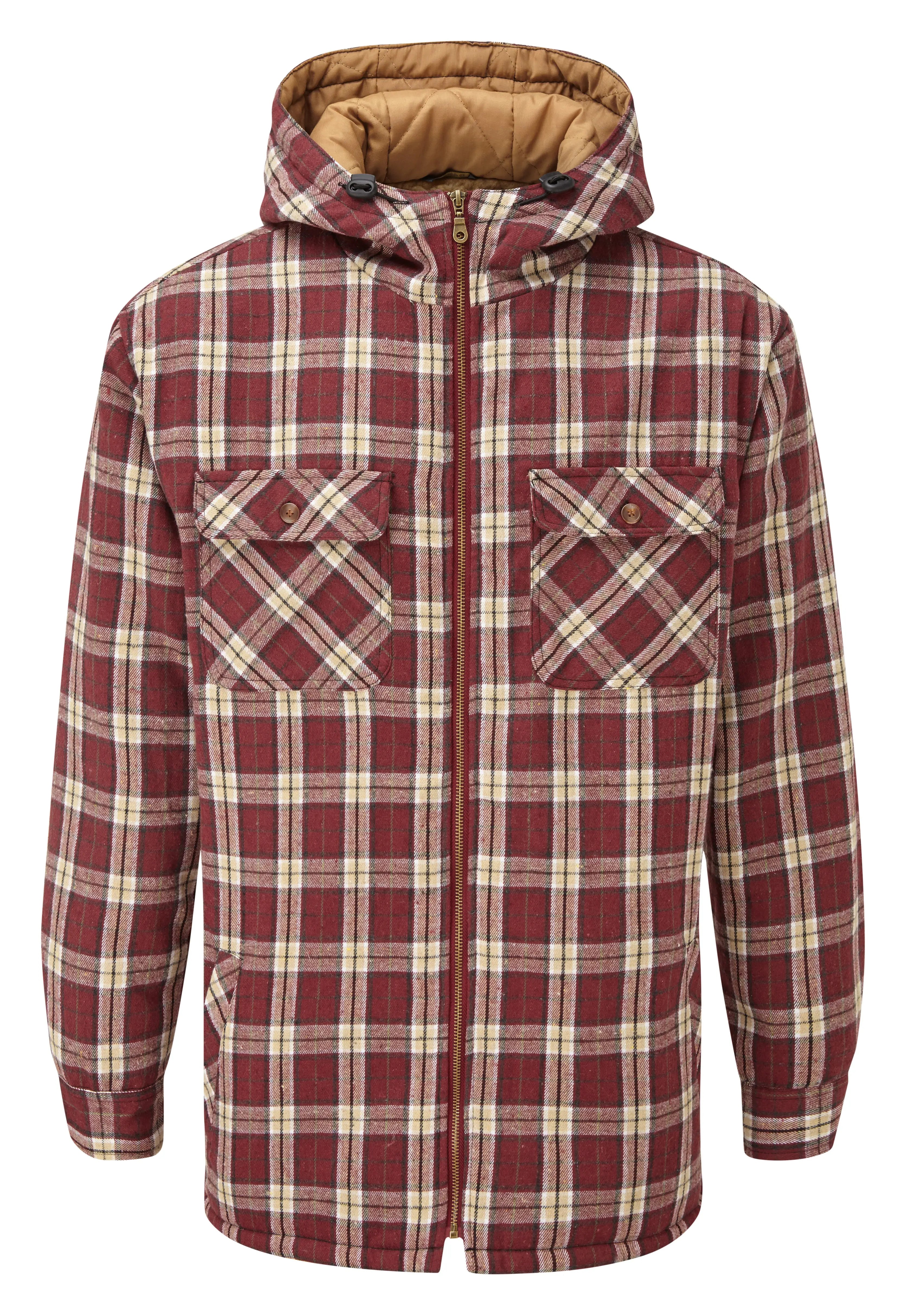 Fort 125 Sherpa Fleece Lined Penarth Hoodie Electro South West Ltd