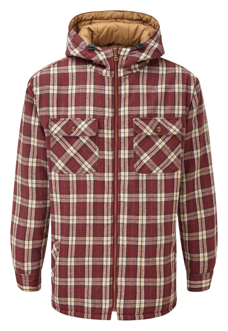Fort 125 Sherpa Fleece Lined Penarth Hoodie Electro South West Ltd