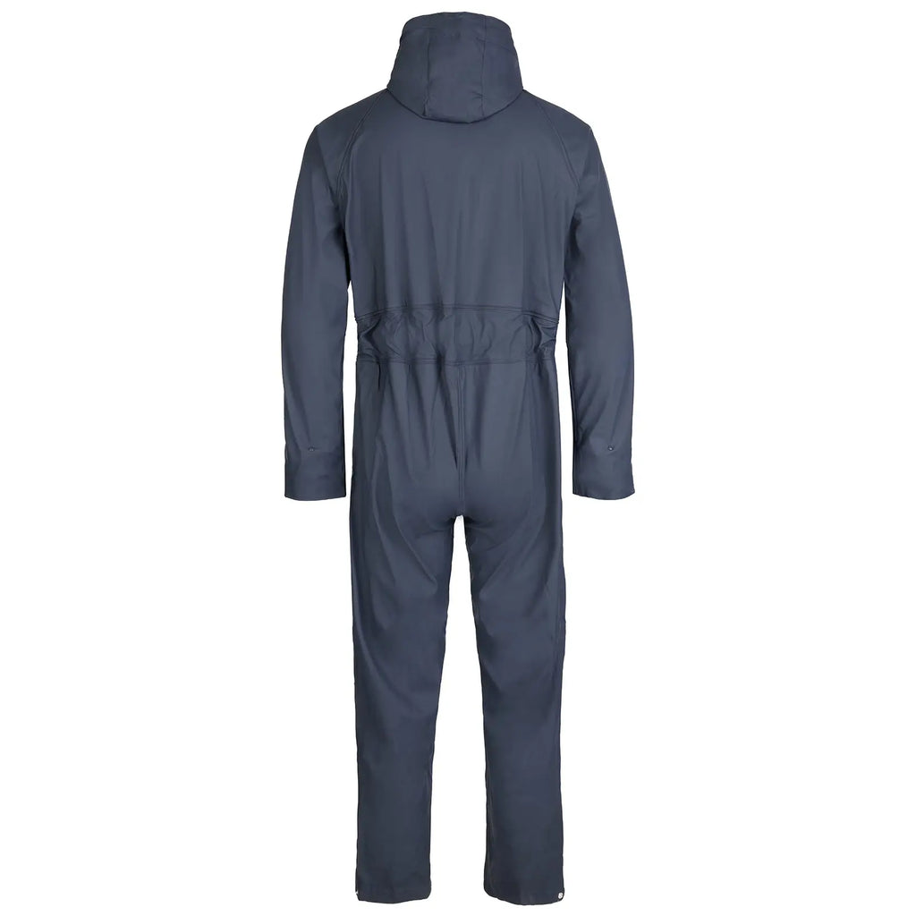 Fort 320 Waterproof Flex Coveralls in Navy & Yellow Electro South West Ltd