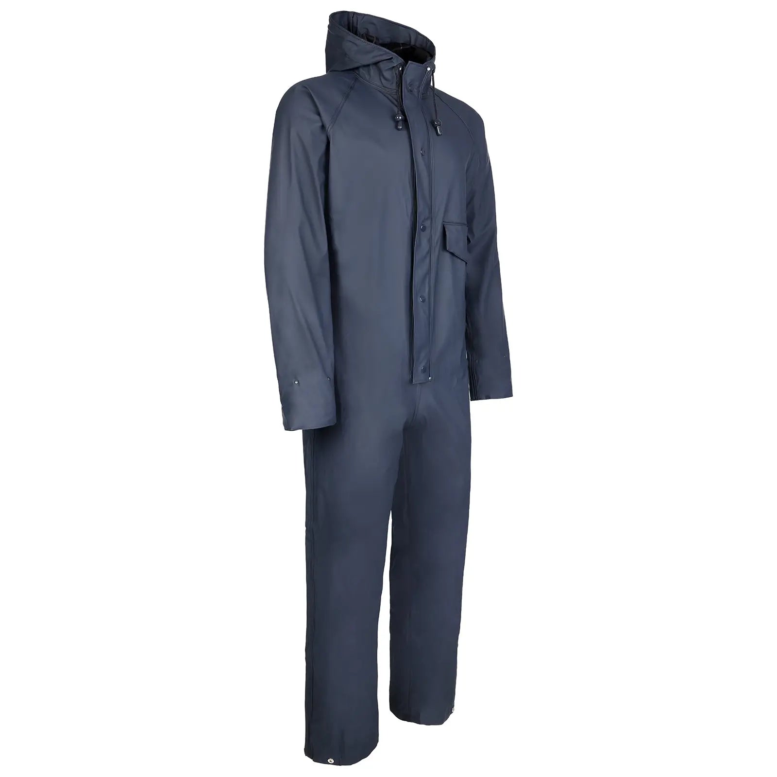 Fort 320 Waterproof Flex Coveralls in Navy & Yellow Electro South West Ltd