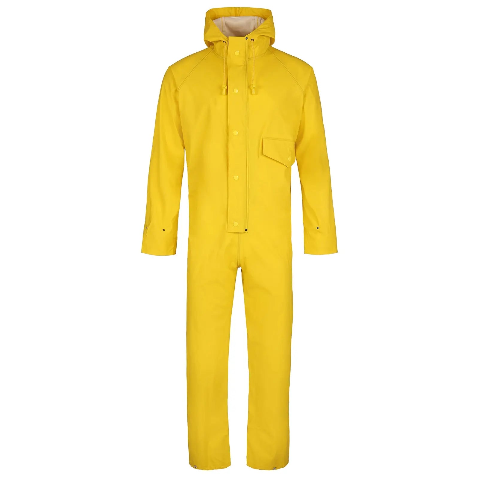 Fort 320 Waterproof Flex Coveralls in Navy & Yellow Electro South West Ltd