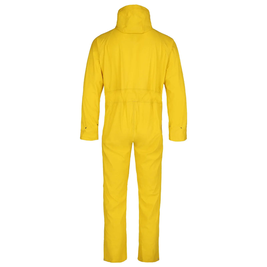 Fort 320 Waterproof Flex Coveralls in Navy & Yellow Electro South West Ltd