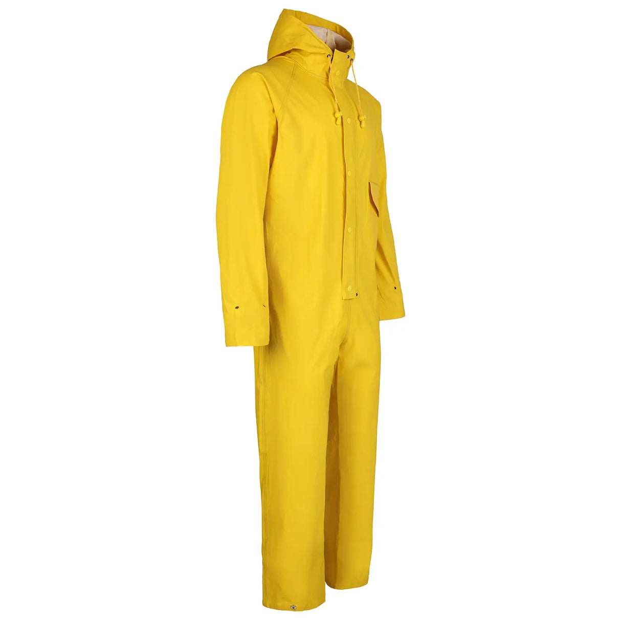 Fort 320 Waterproof Flex Coveralls in Navy & Yellow Electro South West Ltd