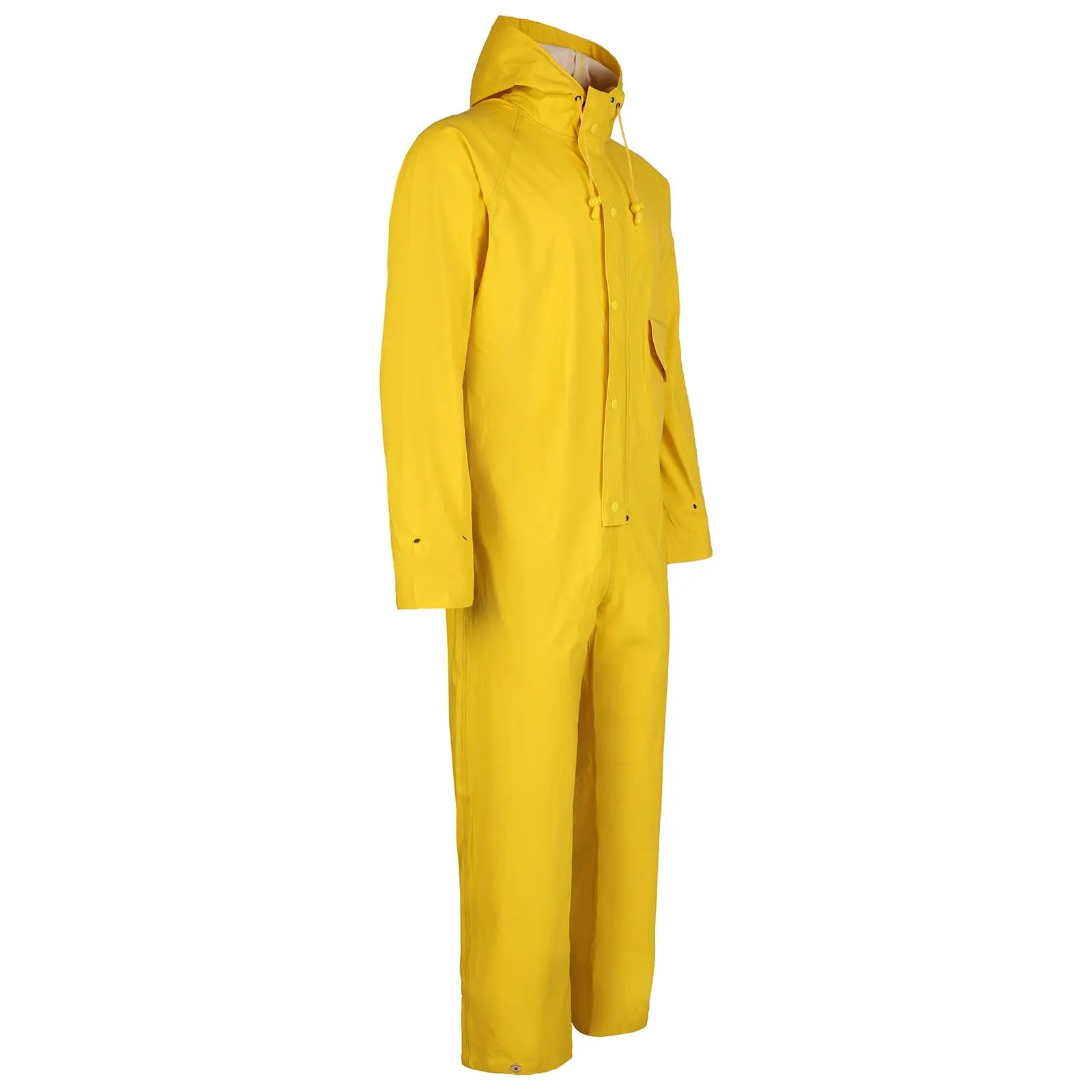 Fort 320 Waterproof Flex Coveralls in Navy & Yellow Electro South West Ltd
