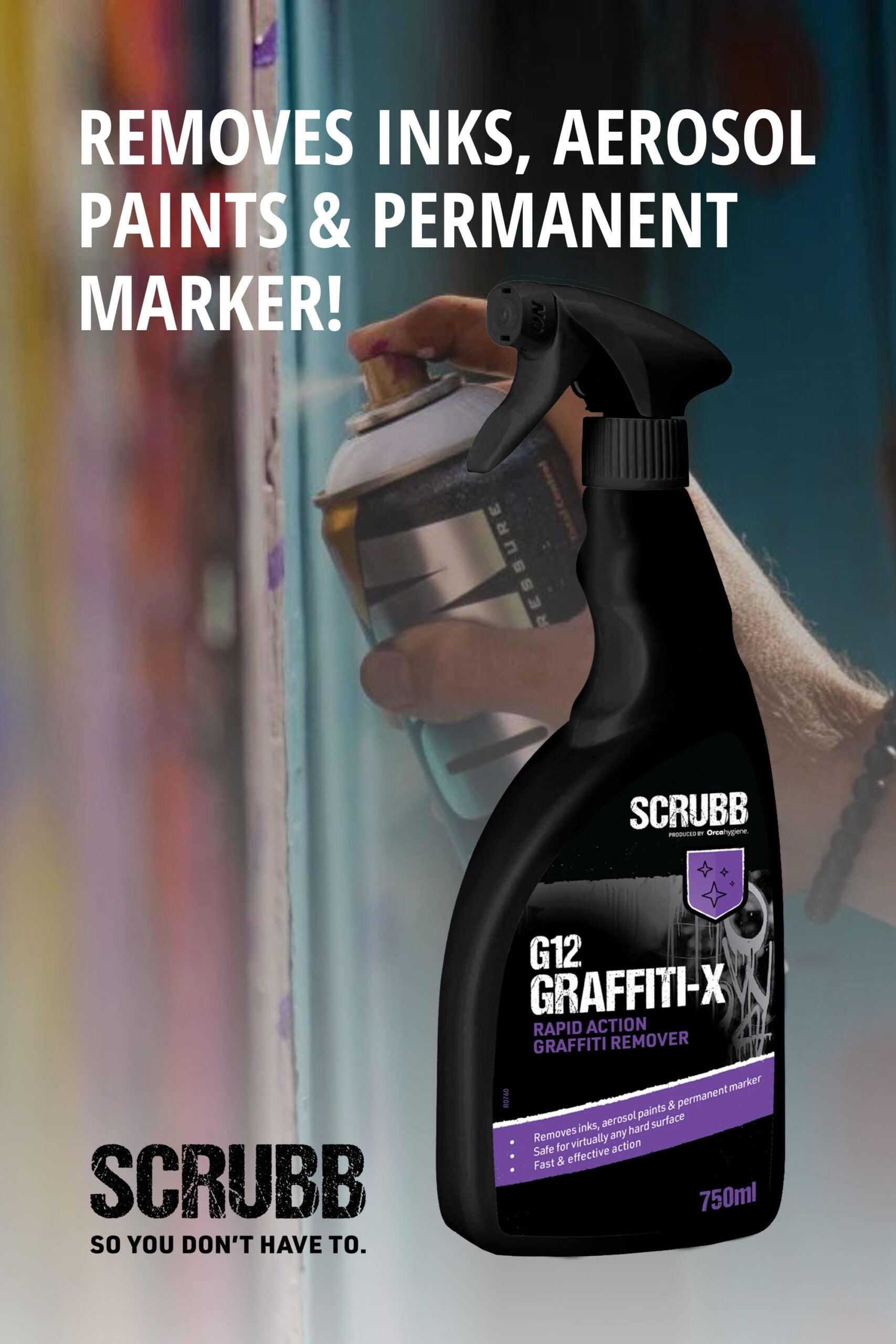 Scrubb Graffiti-X Graffiti Remover 750ml