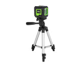 G2D Mini Cross Line Green Beam Laser with Tripod