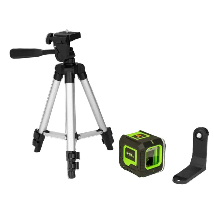 G2D Mini Cross Line Green Beam Laser with Tripod