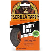 Gorilla Tape Handy Roll | Strong Outdoor Duct Tape 25mm x 9m