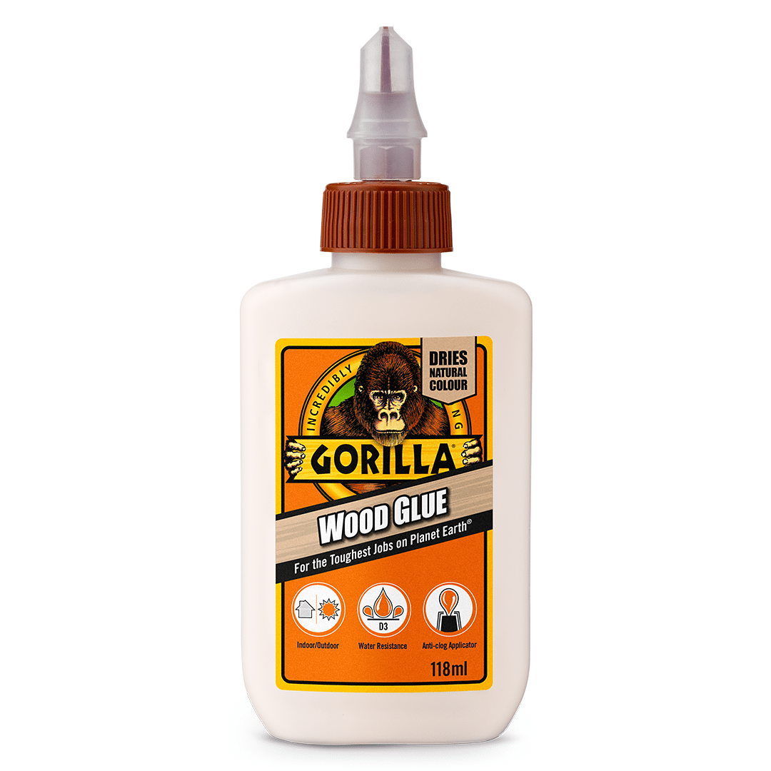 Gorilla Wood Glue | Strong, Fast-Drying Wood Adhesive