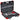 Gedore Red 172 piece socket set showing the contents with the case open.