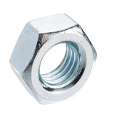 Imperial UNC Full Nuts BZP - Bright zinc-plated imperial nuts from Electro South West Ltd in Bridgwater, Somerset.