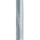 Close up image of the fine threads on the heavy section tek screws.