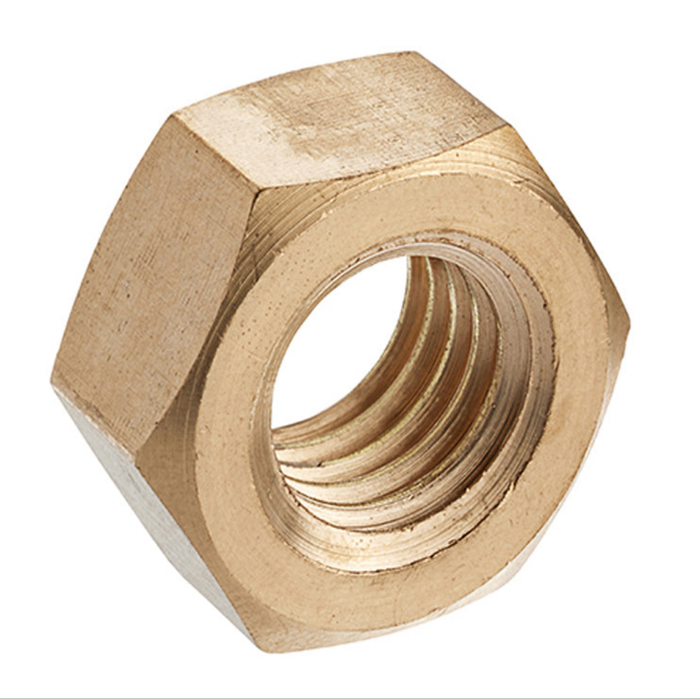 Metric Hexagon Full Nuts DIN 934 Brass