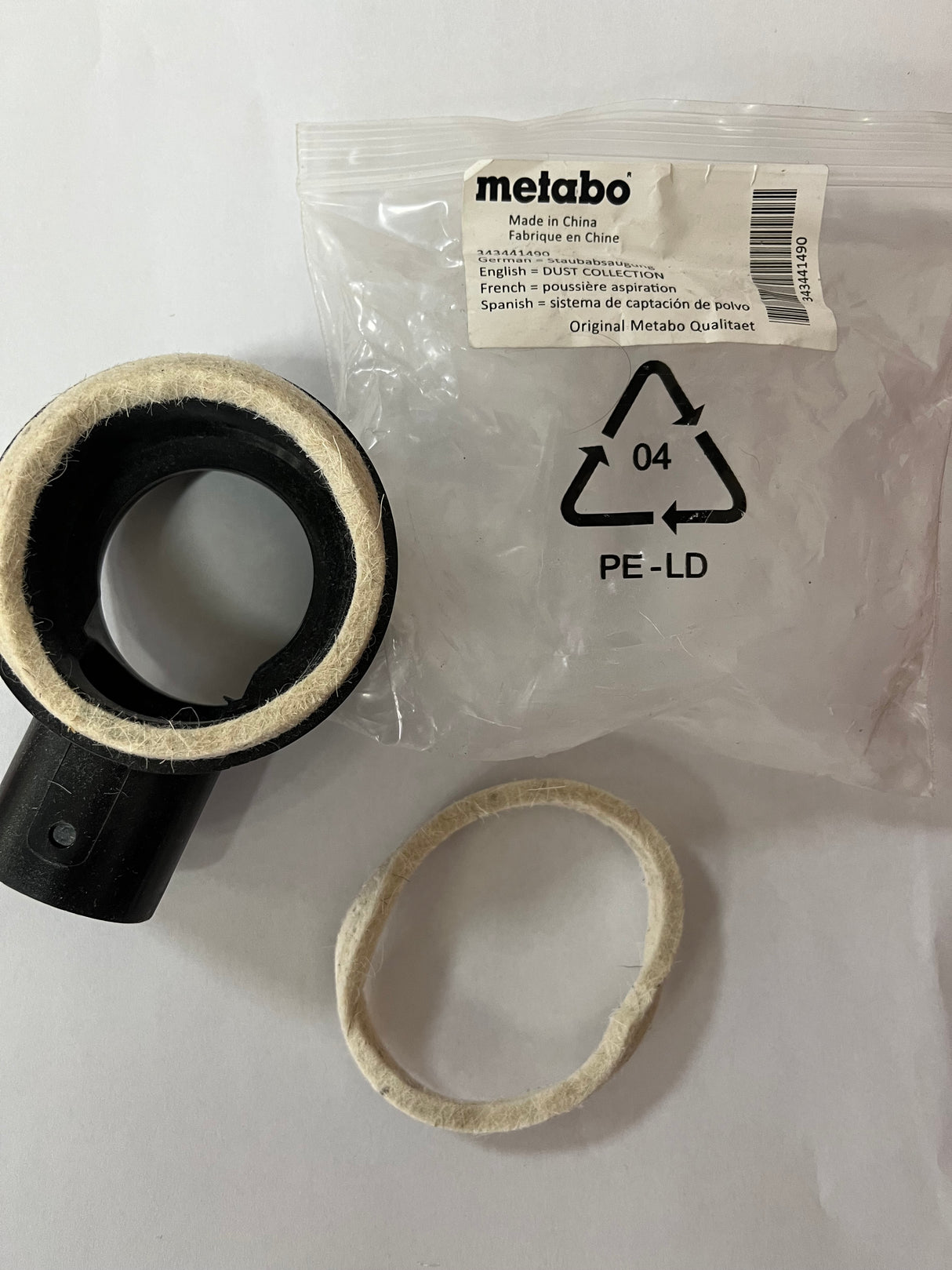 Metabo 343441490 Dust Collection Spare Part Genuine Replacement