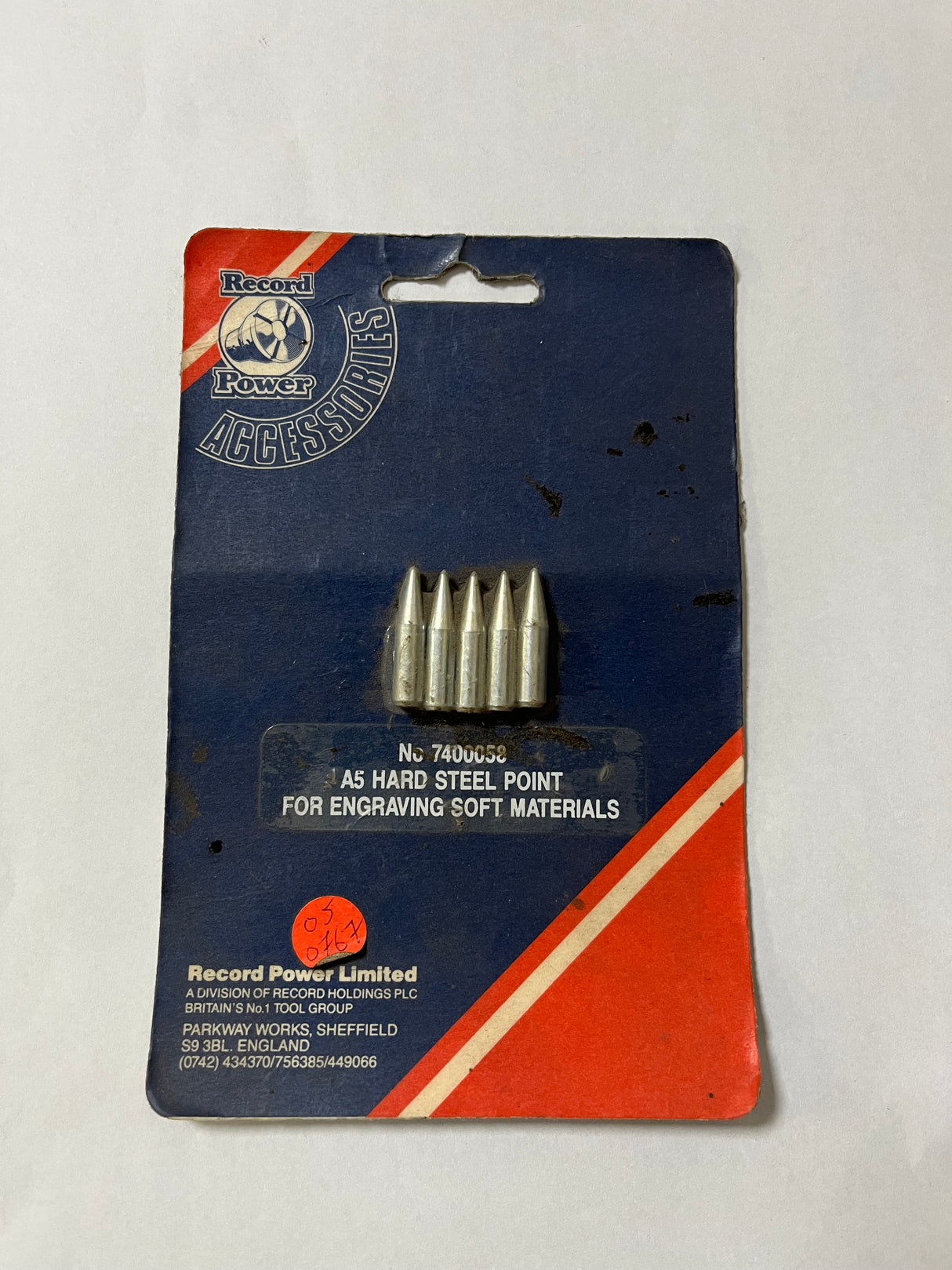 Record A5 Steel Engraving Point | Precision Engraver Tip