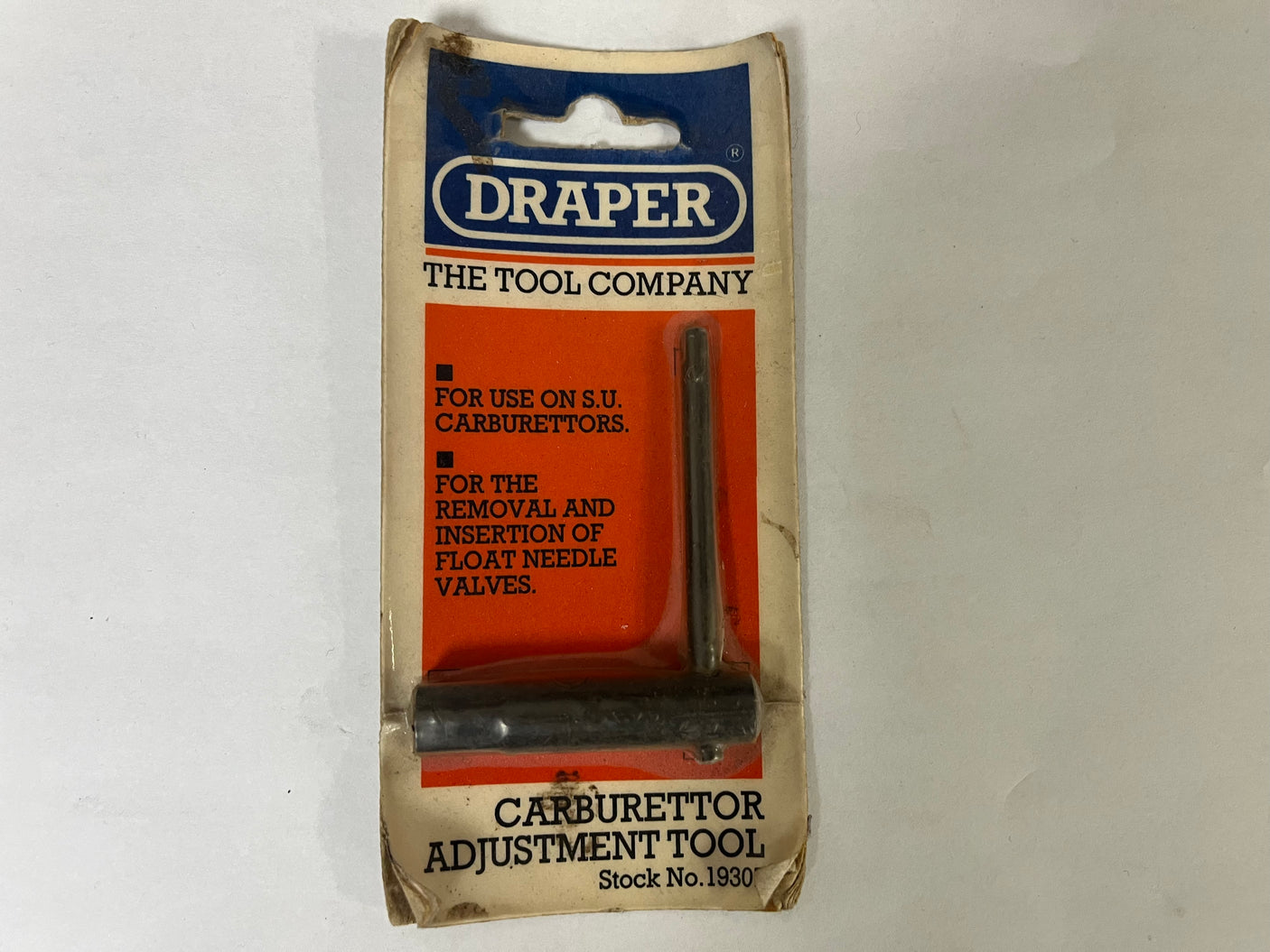 Draper 19307 SU Carburettor Adjustment Tool