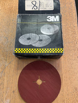 3M 876 Fibre Disc 120 Grit 178mm x 22mm PACK = 25 | 16373