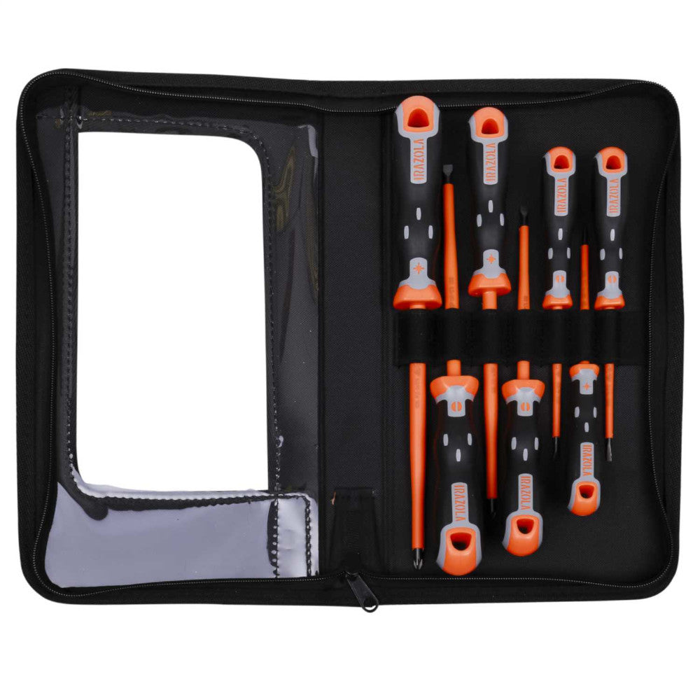 Irazola Tekno+ Aislo Insulated VDE Screwdriver Set 7 Piece