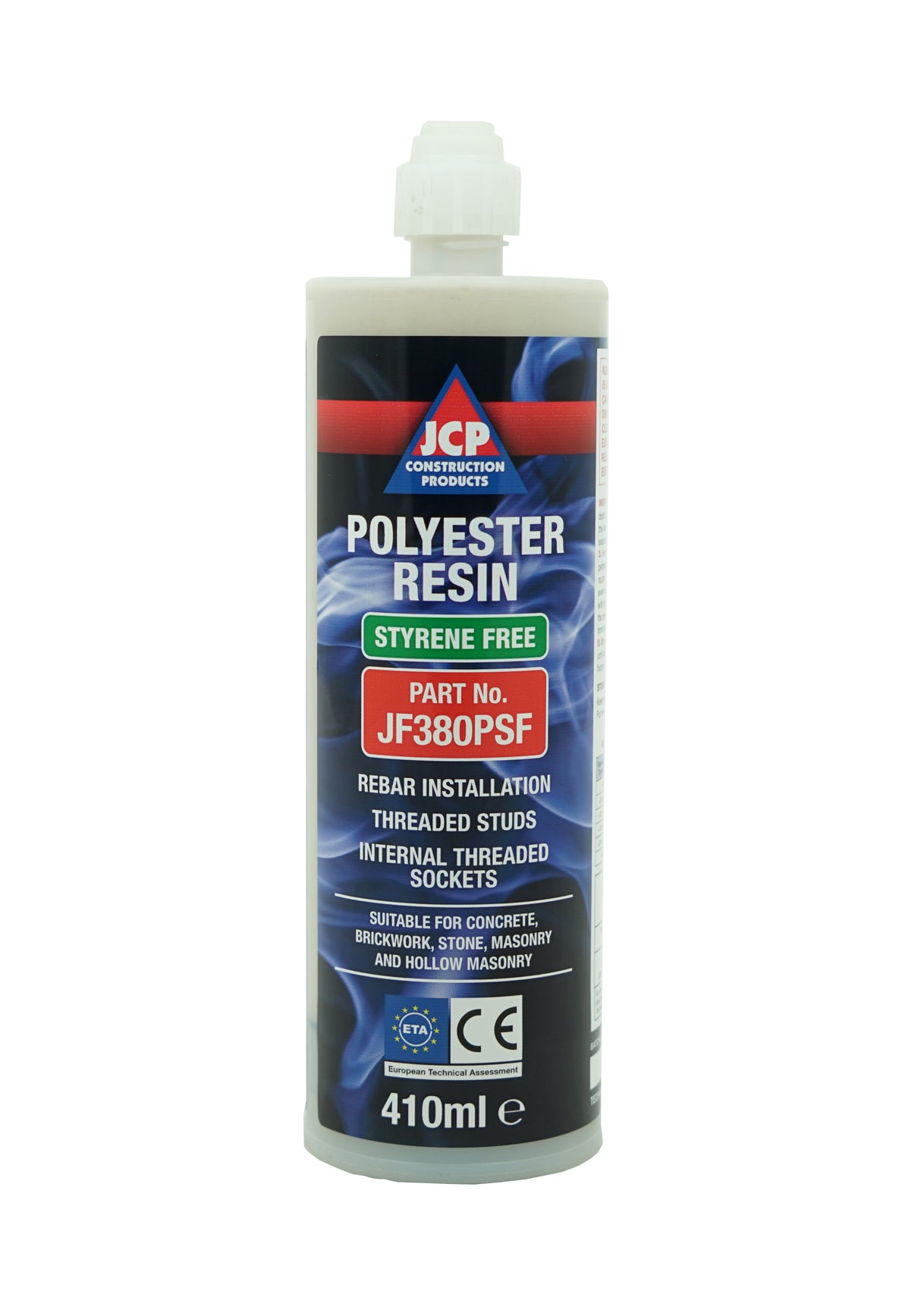 J-Fix Polyester Styrene Free Resin 410ml