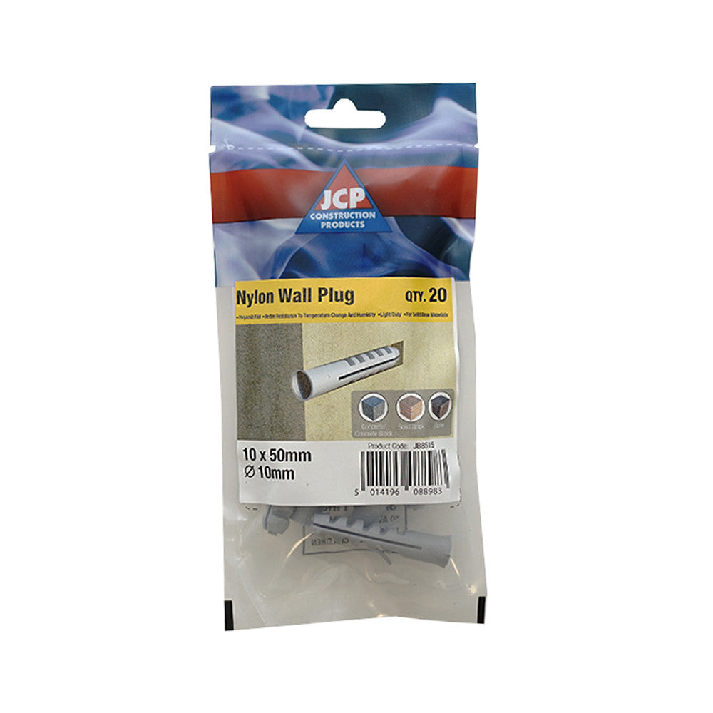 JCP Nylon Wall Plugs In Packs
