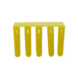 Yellow Plastic Wall Plugs 5mm Box of 100