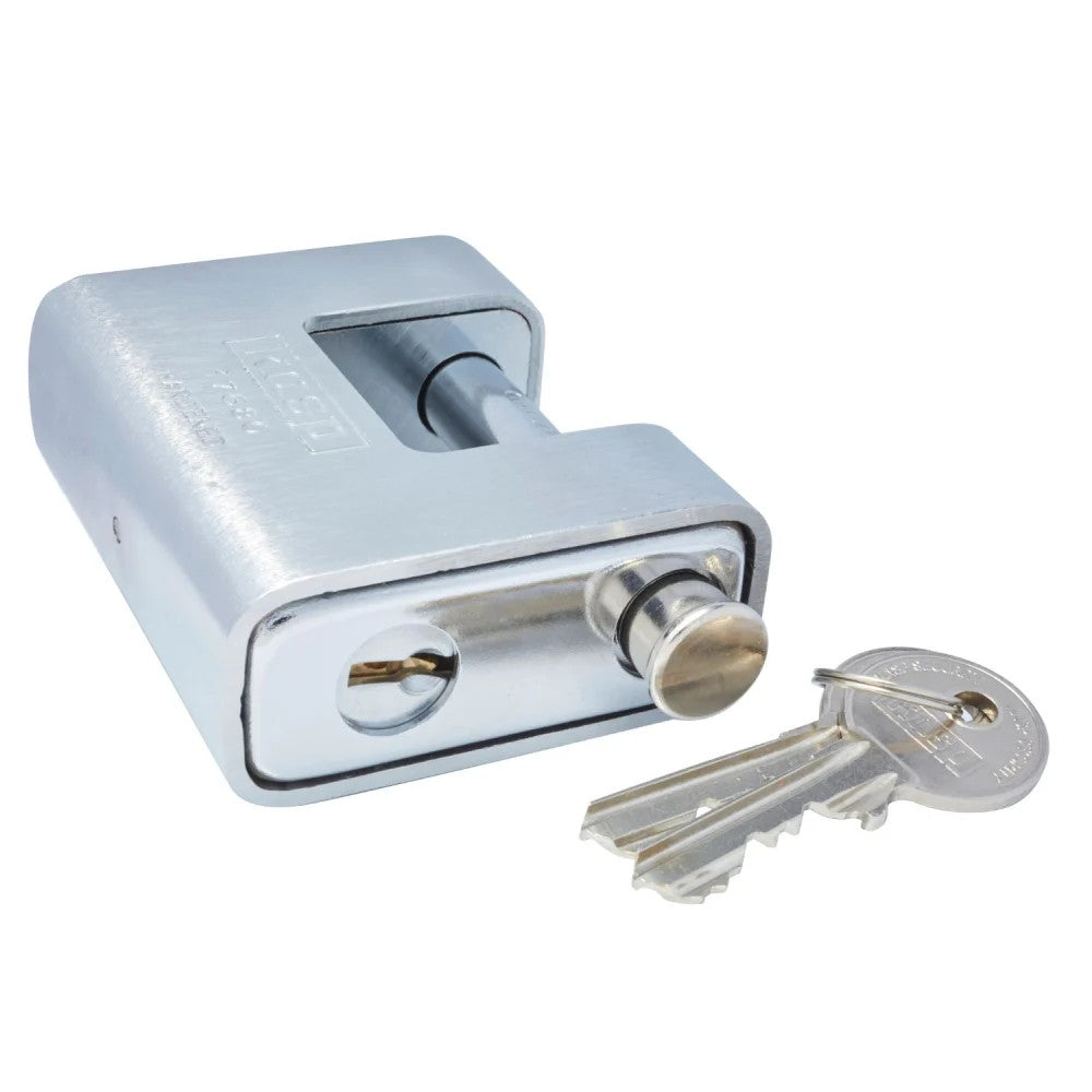 Kasp 175 Series Armoured Shutter Lock 80mm - High Security Anti-Pick Padlock
