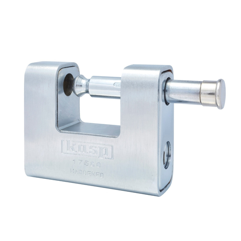 Kasp 175 Series Armoured Shutter Lock 80mm - High Security Anti-Pick Padlock