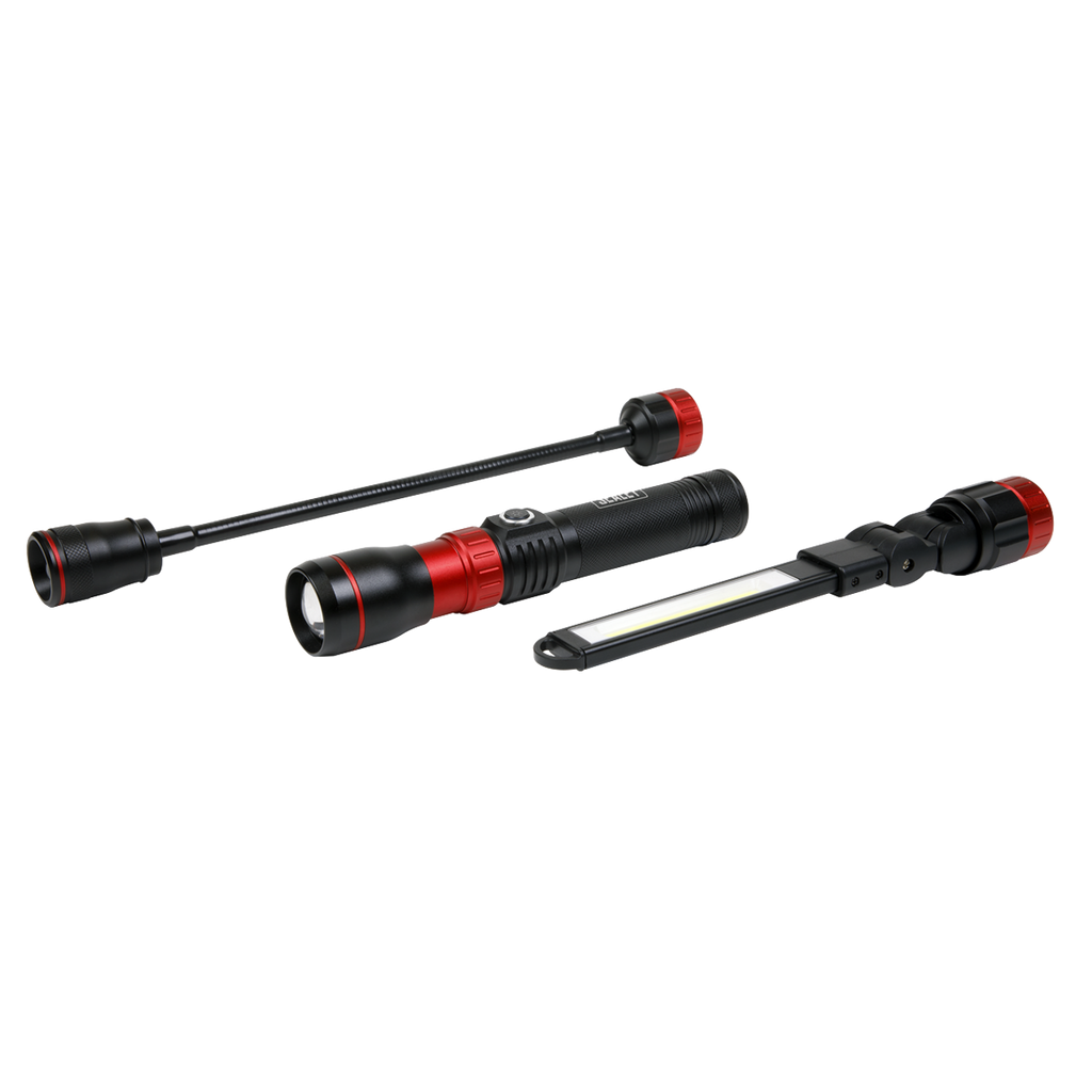Sealey Rechargeable 3-in-1 Inspection Light 5W COB & 10W LED | LED0131R